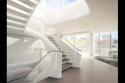 Zaha Hadid Architects - High Line penthouse in New York - 520 West 28th 